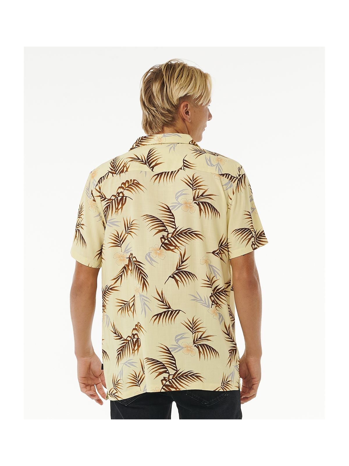 Koszula RIP CURL Surf Revival Floral S/S Shirt żółty - Adventure Sports