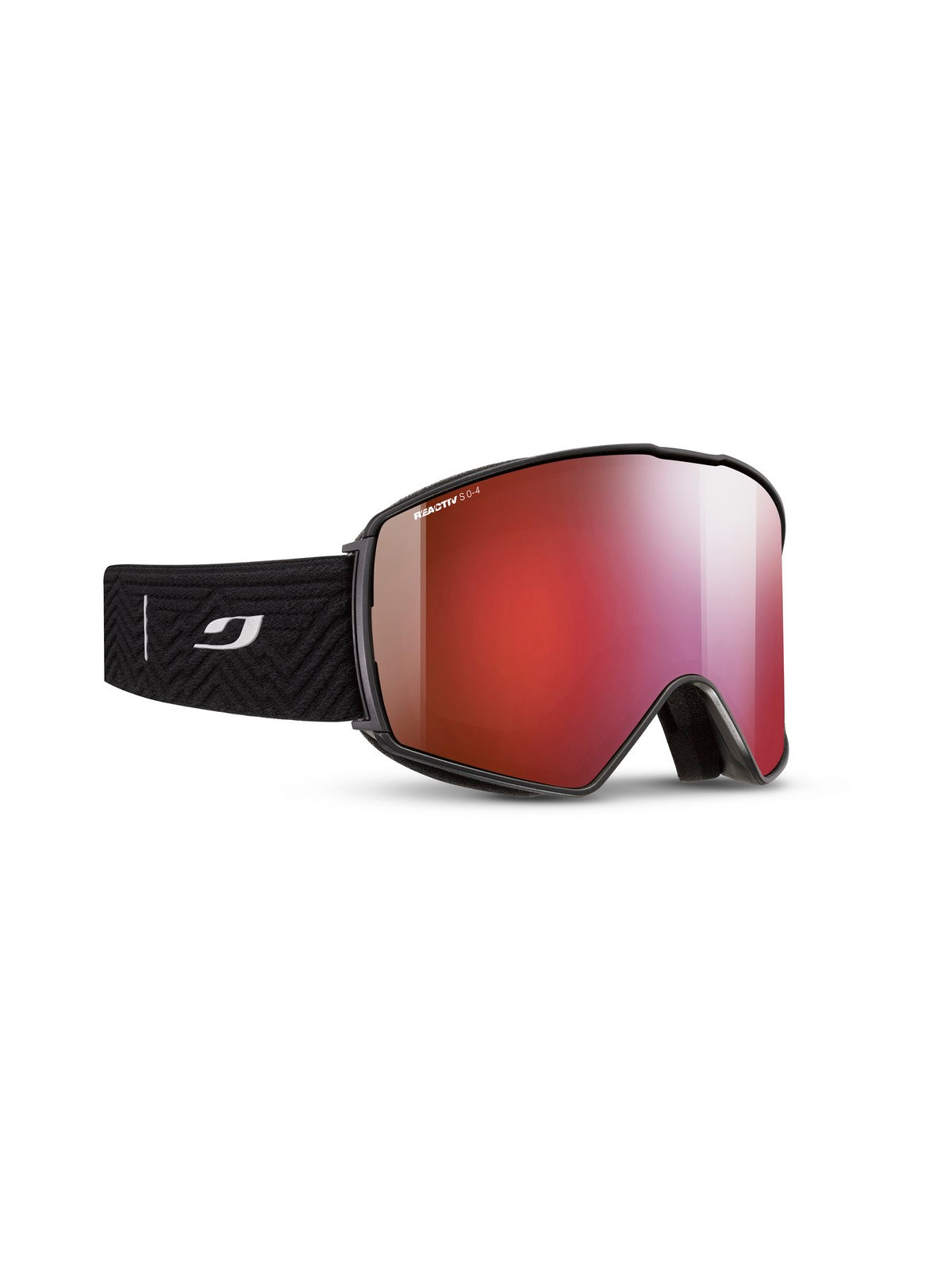 Gogle narciarskie JULBO Launcher czarny fotochrom Cat 0-4 High Contrast