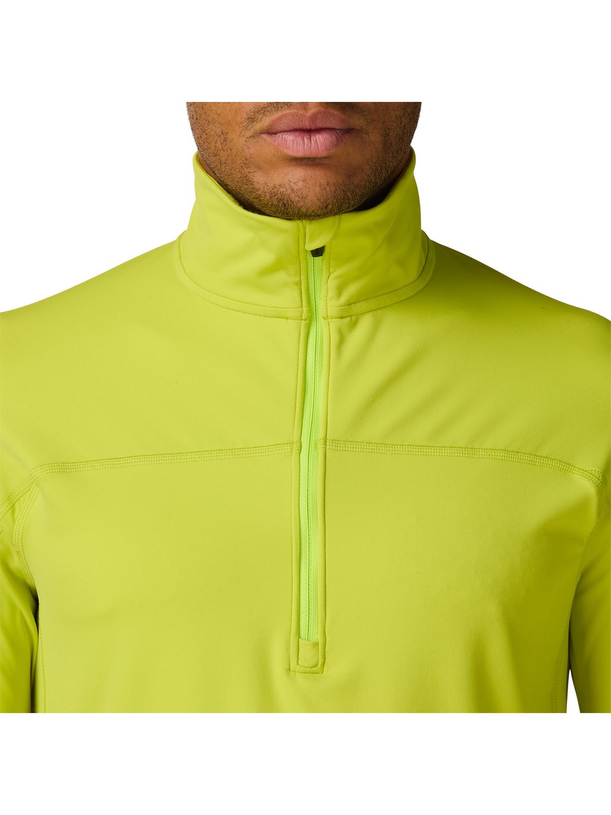 Bluza męska ROSSIGNOL M Half Zip First Layer żółta