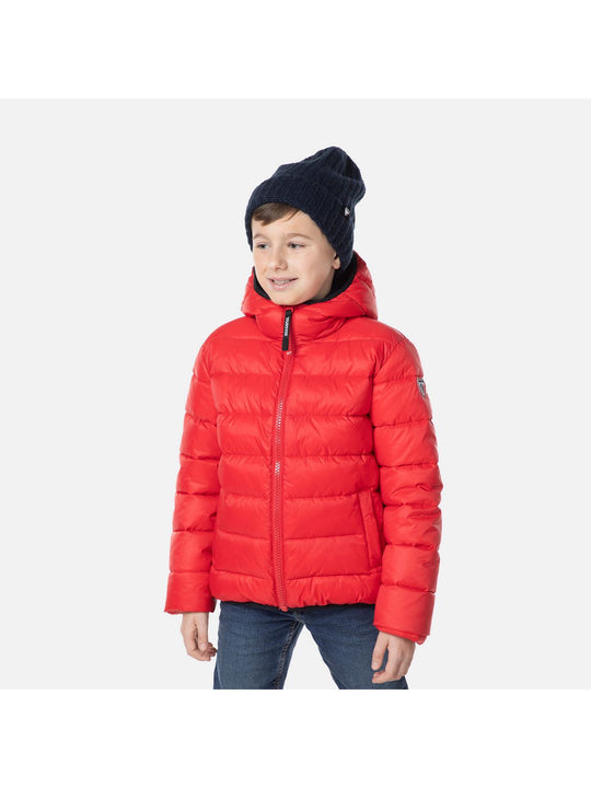Kurtka Rossignol Boy Lt Quilt czerwony - Adventure Sports
