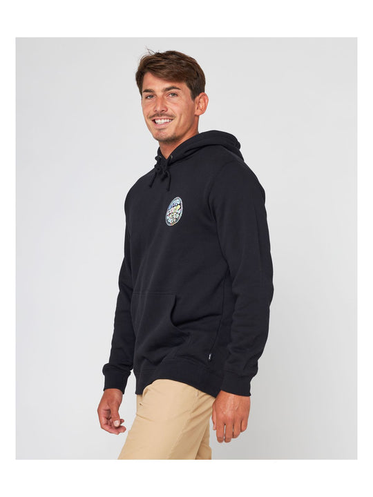 Bluza RIP CURL Ripcurl X Ba Bapt Hooded Fleec czarny - Adventure Sports
