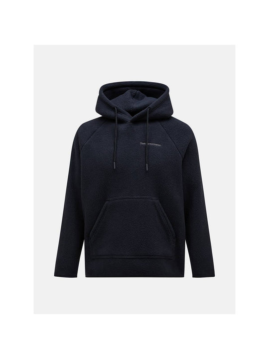 Polar Peak Performance M Fleece Hood czarny - Bluza - Adventure Sports
