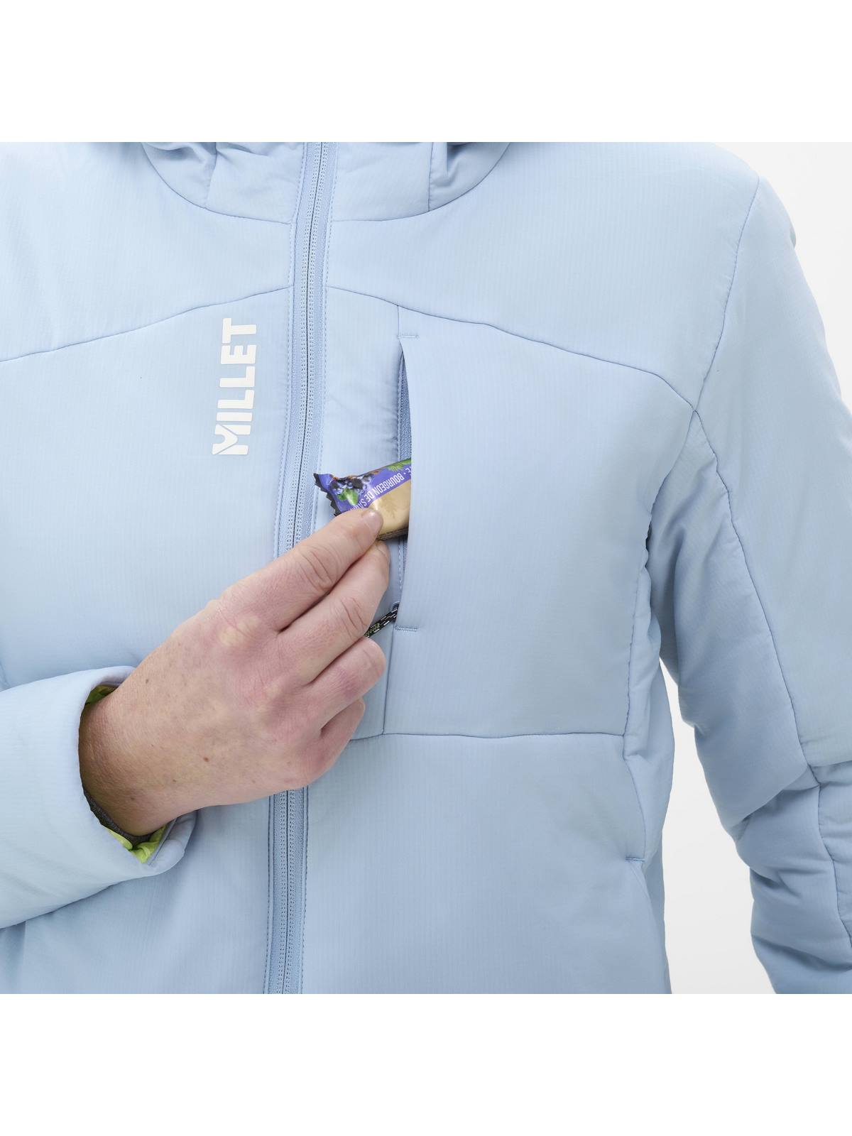 Kurtka MILLET W Mixt Warm Hoodie Niebieski