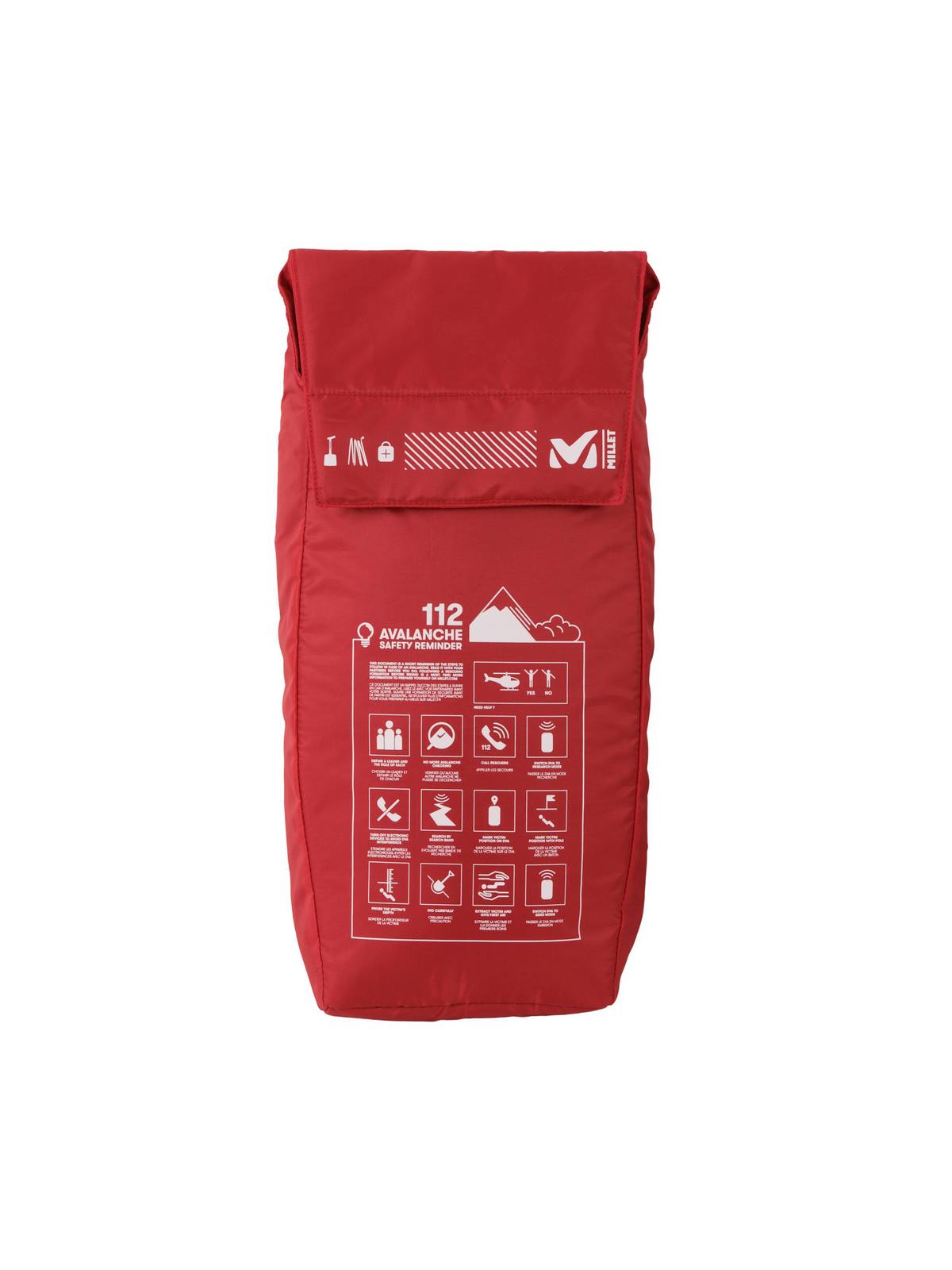 Kieszeń do sprzętu lawinowego MILLET Safety Pocket Czerwony - TU - Plecak - Adventure Sports
