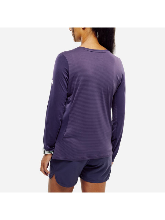 Koszulka damska MILLET Intense Ts Ls W fioletowa
