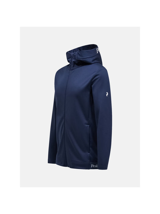 Bluza Peak Performance M Rider Tech Zip Hood niebieski - Adventure Sports
