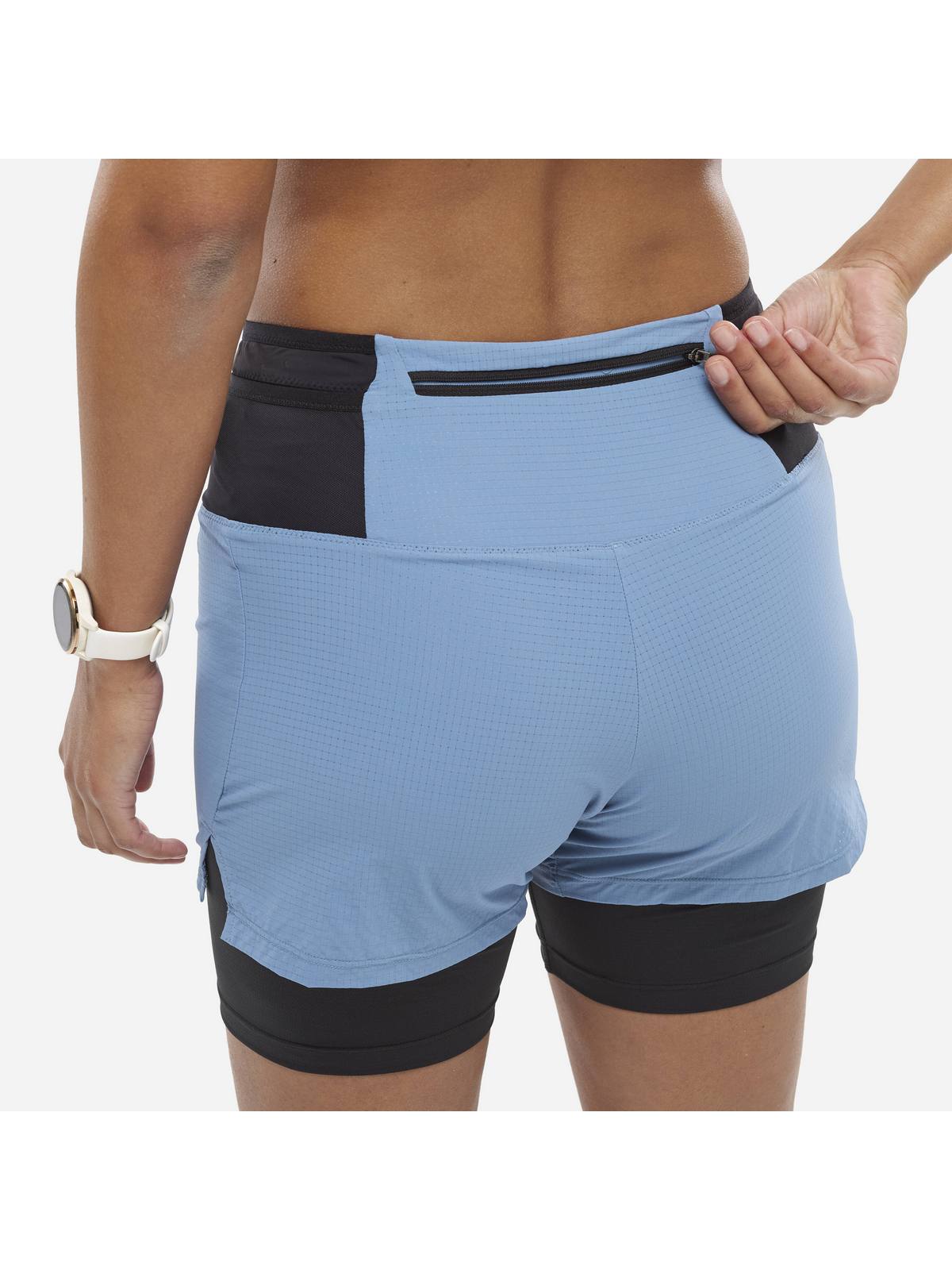 Szorty MILLET INTENSE 2IN1 SHORT W niebieski - Adventure Sports