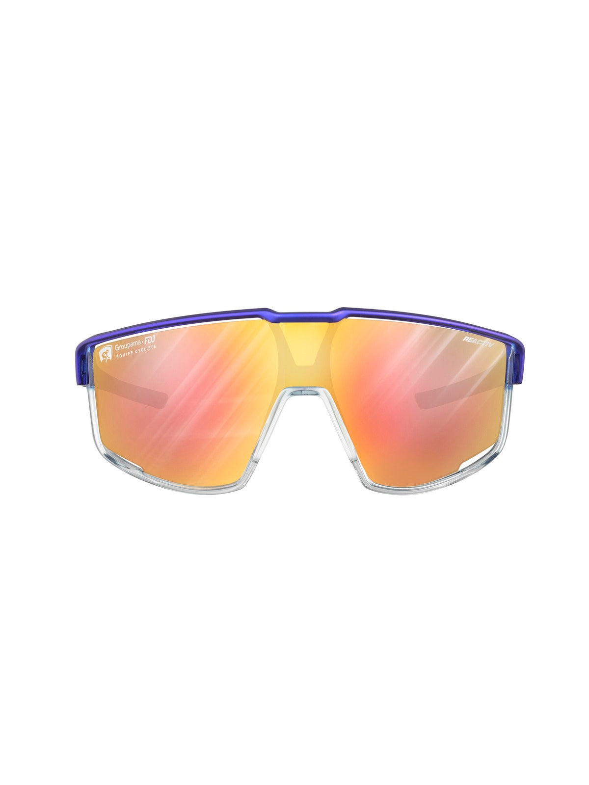 Okulary fotochromowe Julbo FURY Groupama - FDJ | Reactiv cat 1-3 Light Amplifier - L - Adventure Sports