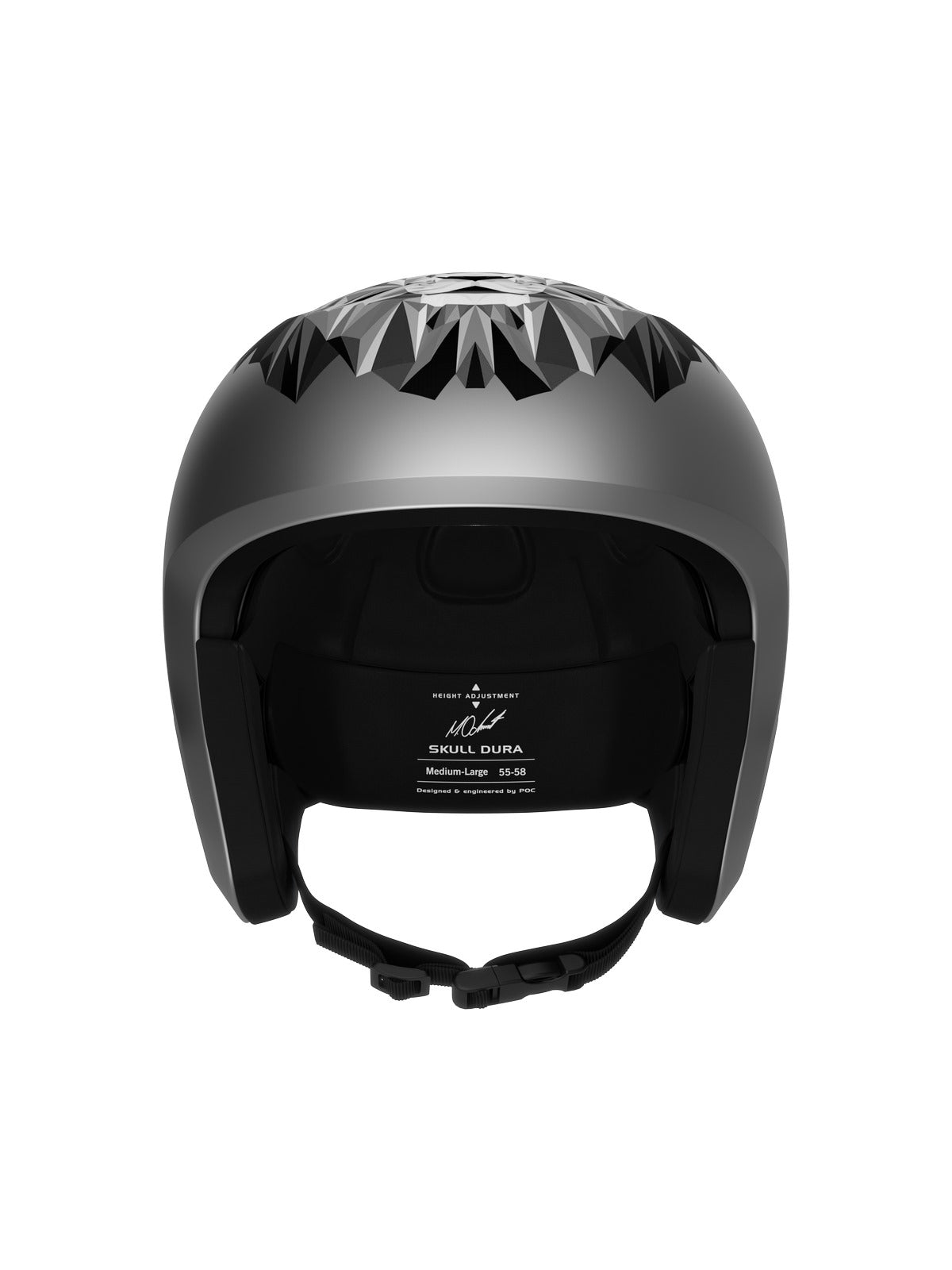 Kask narciarski POC Skull Dura Jr Marco Odermatt Ed. szary