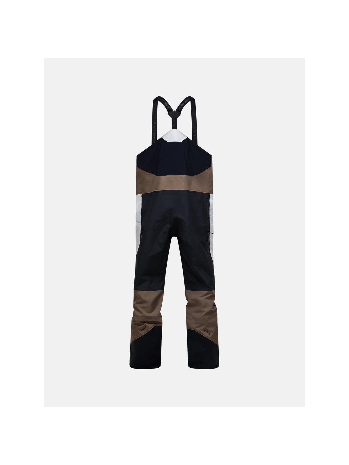 Spodnie narciarskie męskie PEAK PERFORMANCE Vertical GORE-TEX Pro 3L Shell Bib Pants brązowe