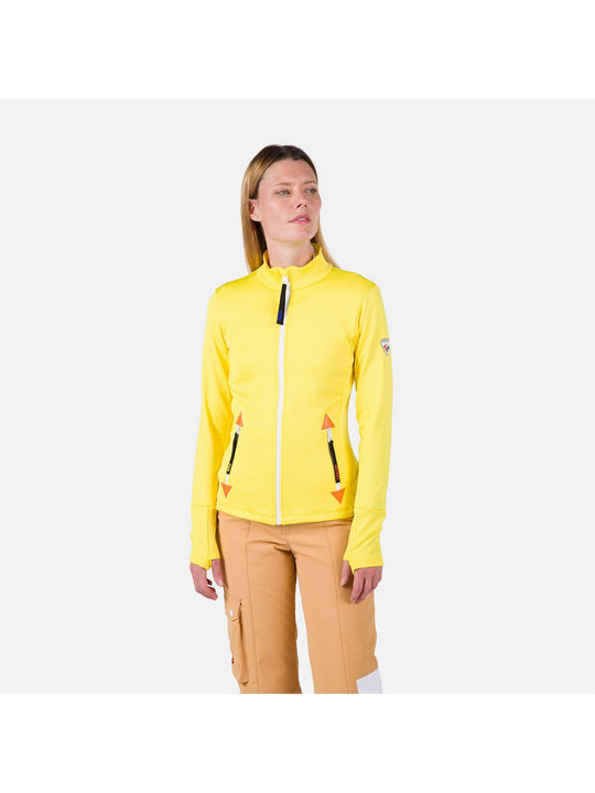 Bluza Rossignol W Climi Jkt żółty - Adventure Sports
