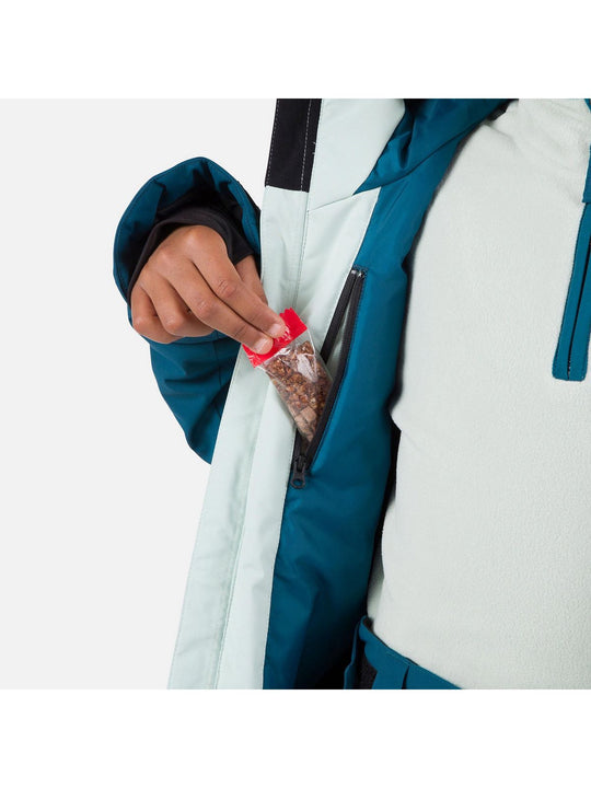 Kurtka narciarska dziecięca Rossignol Jr Wispile Jkt niebieska - Adventure Sports
