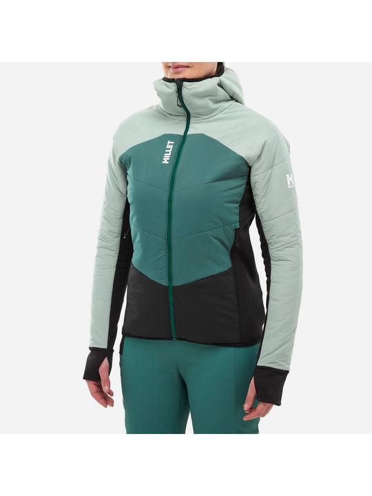 Kurtka narciarska MILLET MHITE PRIMALOFT HOODIE zielona
