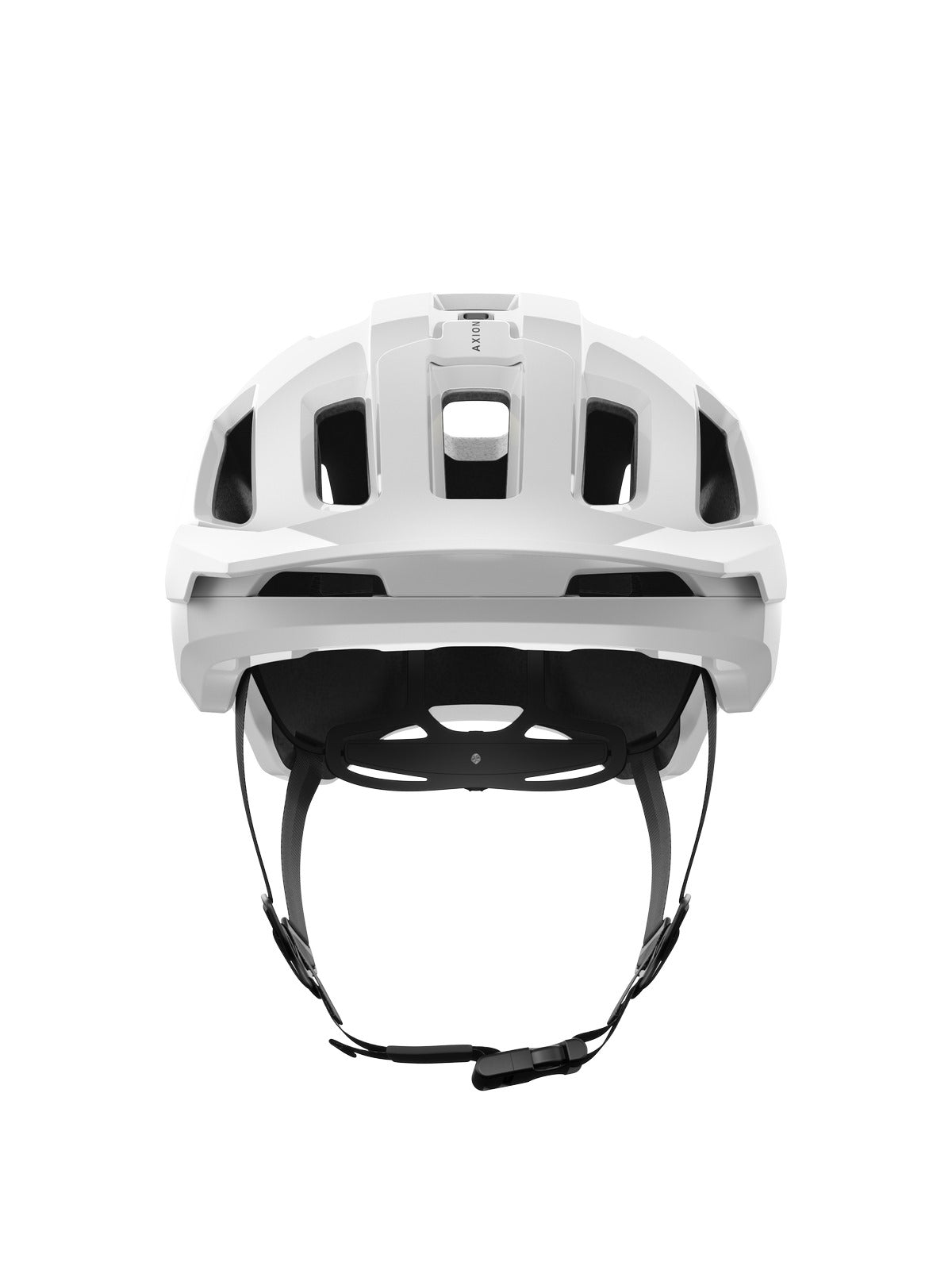 Kask rowerowy POC Axion Race Mips biało czarny - Adventure Sports