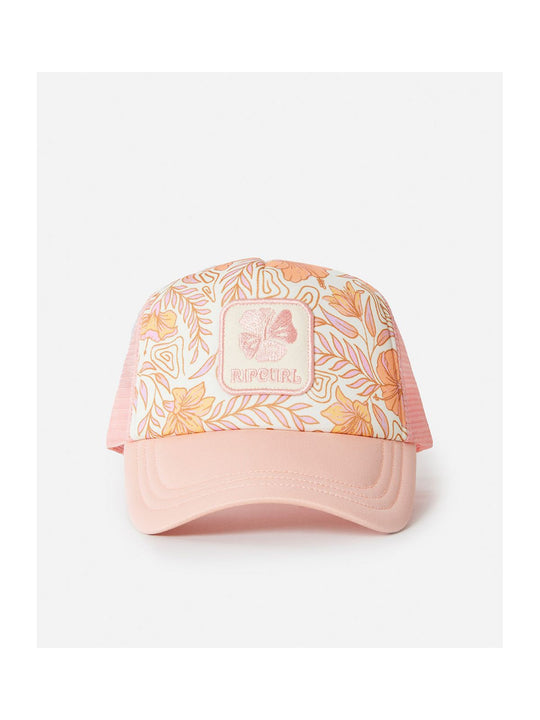 Czapka z daszkiem dziewczęca RIP CURL Mixed Trucker Hat Girl różowy - TU - Adventure Sports
