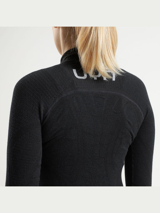 Koszulka UYN Woman Elevatyon Biomorph Uw Shirt Long Sl.Turtle Neck czarny
