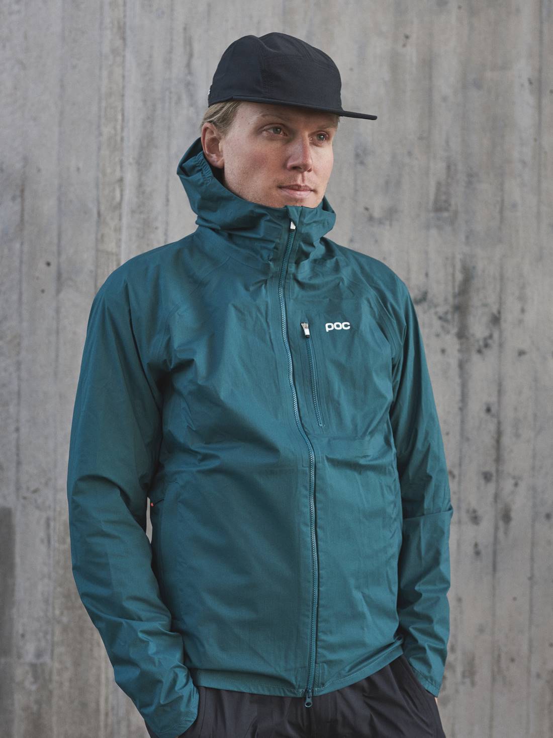 Kurtka rowerowa POC M’S Motion Rain Jacket zielony - Adventure Sports
