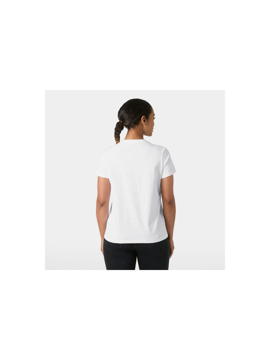 Koszulka damska HELLY HANSEN W Core Graphic T-Shirt 2.0 biała

