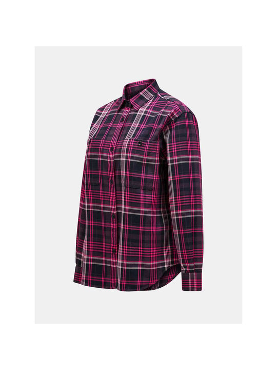 Koszula Peak Performance W Heavy Cotton Shirt multicolor - Adventure Sports
