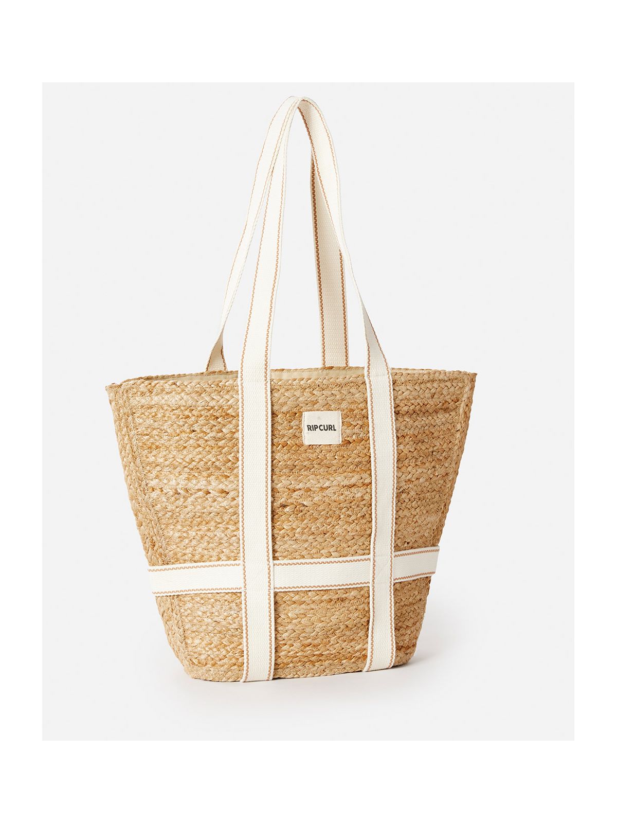 Torebka plażowa z juty RIP CURL Premium Surf Jute 45L Tote beżowy - TU - Torba - Adventure Sports