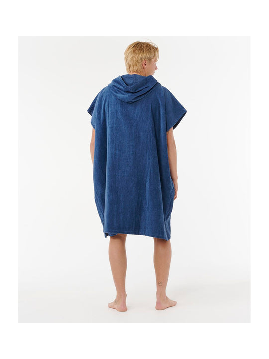 Ponczo męskie RIP CURL Logo Hooded Towel granatowe
