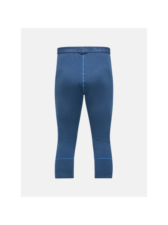 Spodnie Termiczne PEAK PERFORMANCE Magic 3/4 Long Johns Wool-blend Baselayer Men niebieski
