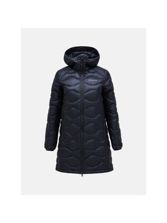Parka puchowa damska Peak Performance W Helium Down Parka czarna
