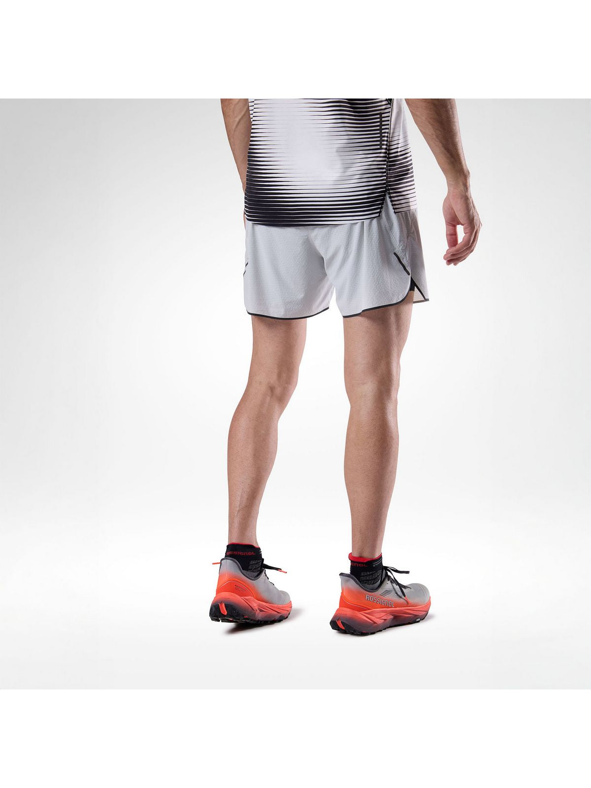 Szorty męskie ROSSIGNOL M Sapa 2In1 Short 7' szare