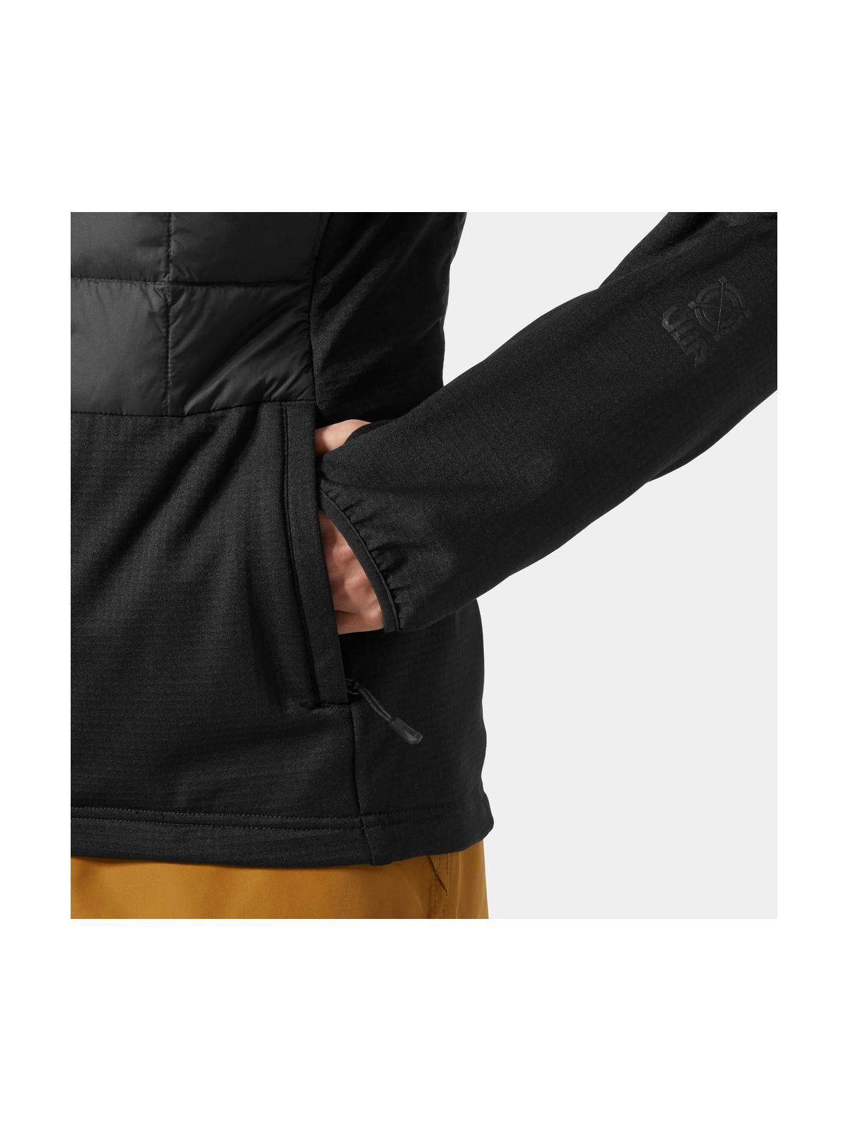 Kurtka narciarska damska HELLY HANSEN W RIDGE HYBRID INSULATOR czarna