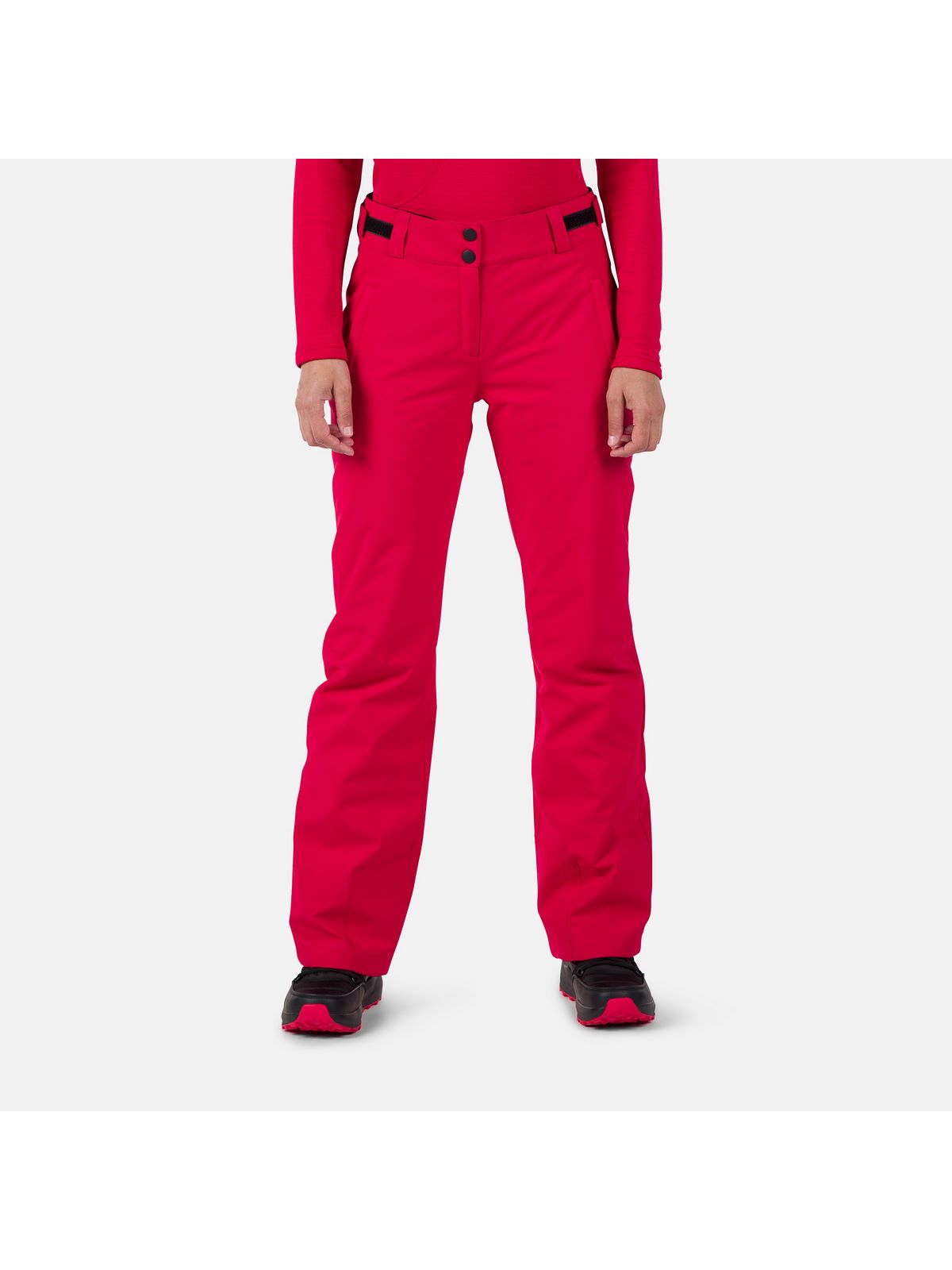 Damskie spodnie narciarskie Rossignol W Staci Pant czerwony - Spodnie - Adventure Sports