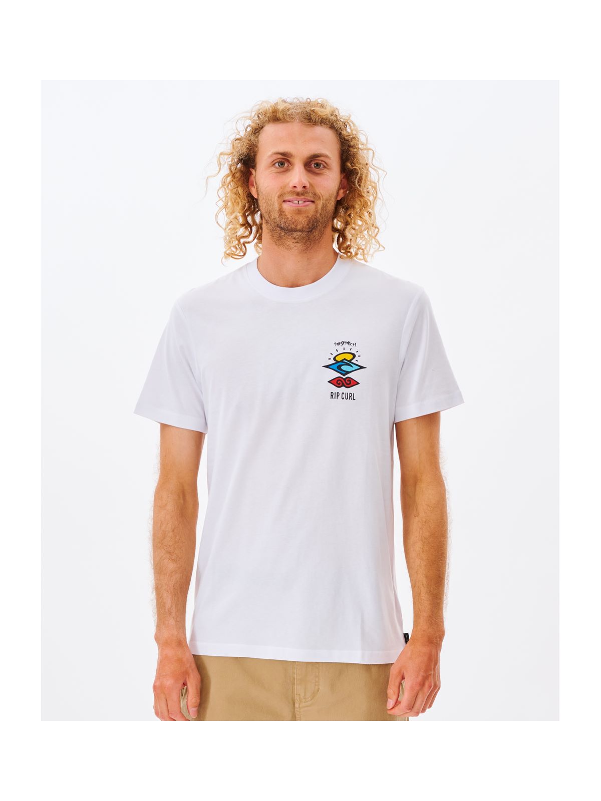 Koszulka RIP CURL Search Icon Tee biały