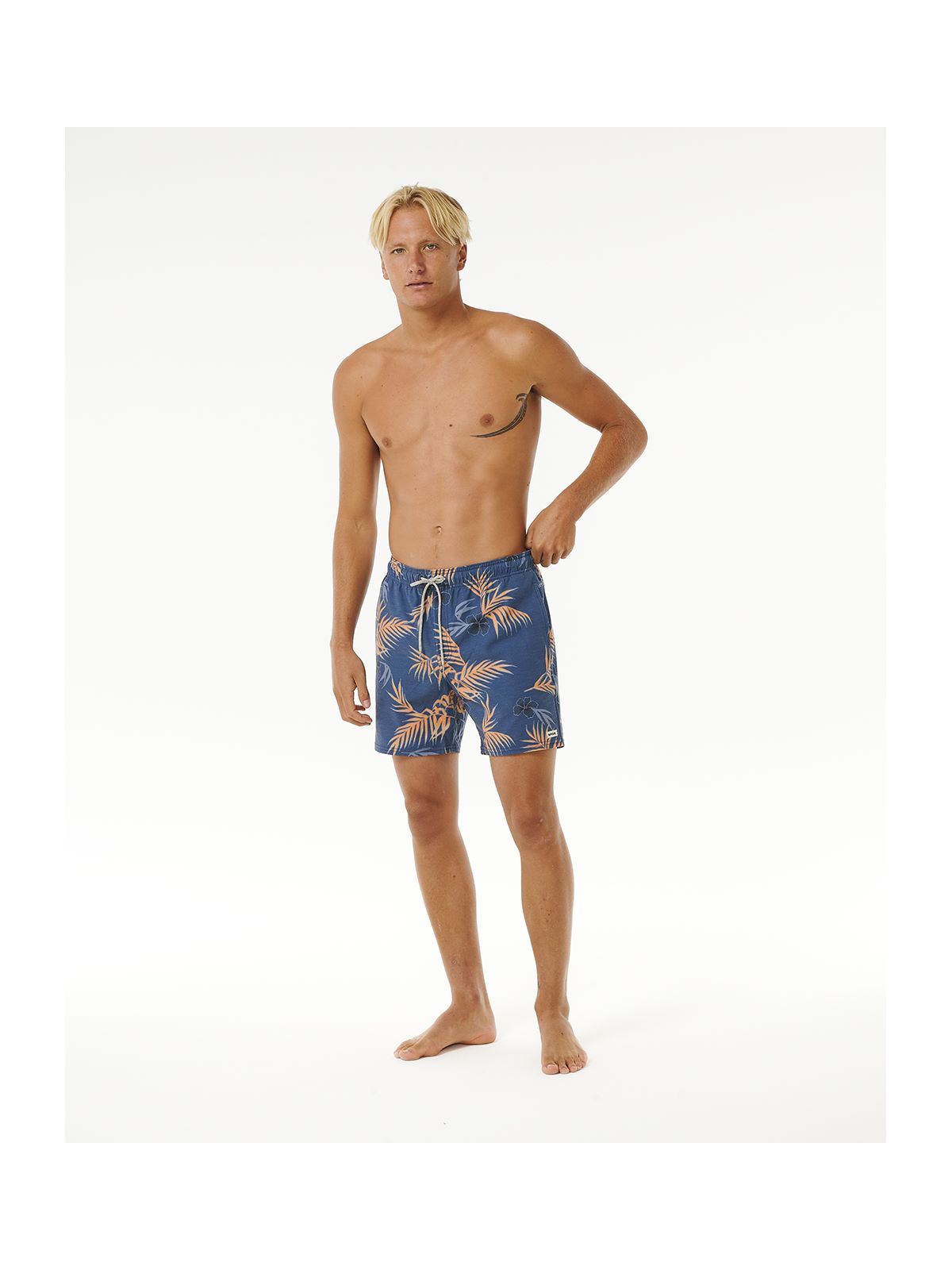 Boardshorty RIP CURL Surf Revival Floral Volley granatowy - Adventure Sports