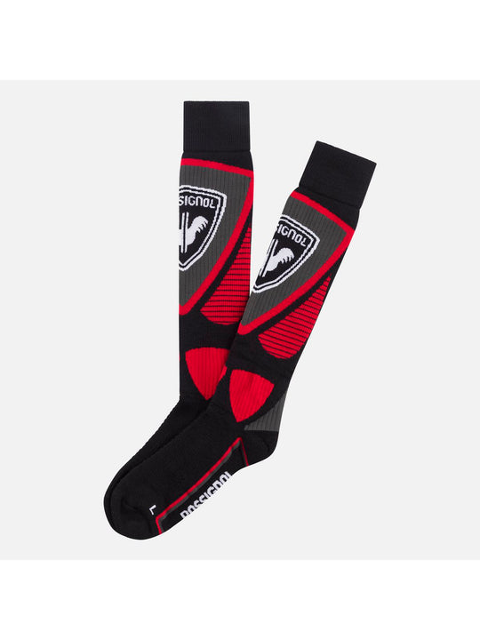 Skarpety Rossignol L3 Wool &amp; Silk czerwony - Adventure Sports
