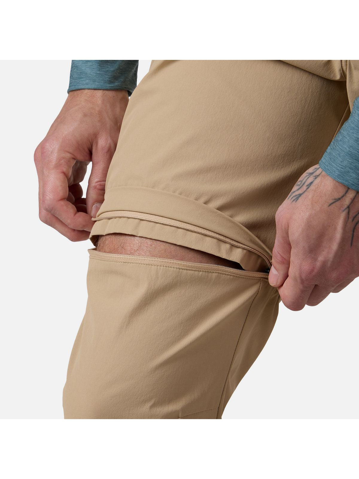 Spodnie męskie ROSSIGNOL Lycian Off Pant beżowy - Adventure Sports