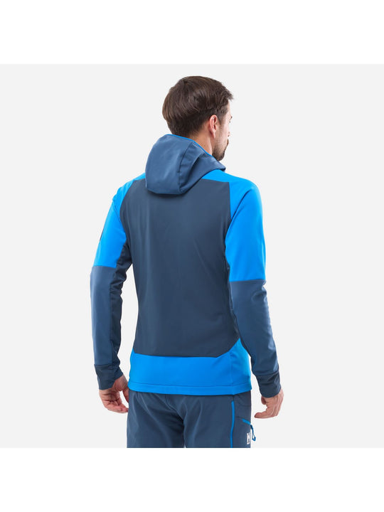 Kurtka narciarska męska MILLET M PIERRAMENT HOODIE niebieska
