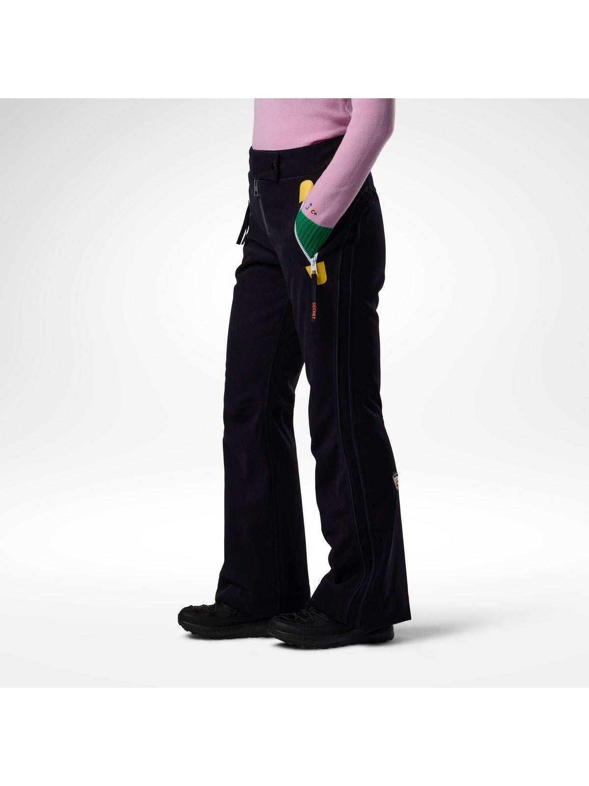 Spodnie narciarskie damskie ROSSIGNOL W Jcc Seasonal Ski Pant czarne