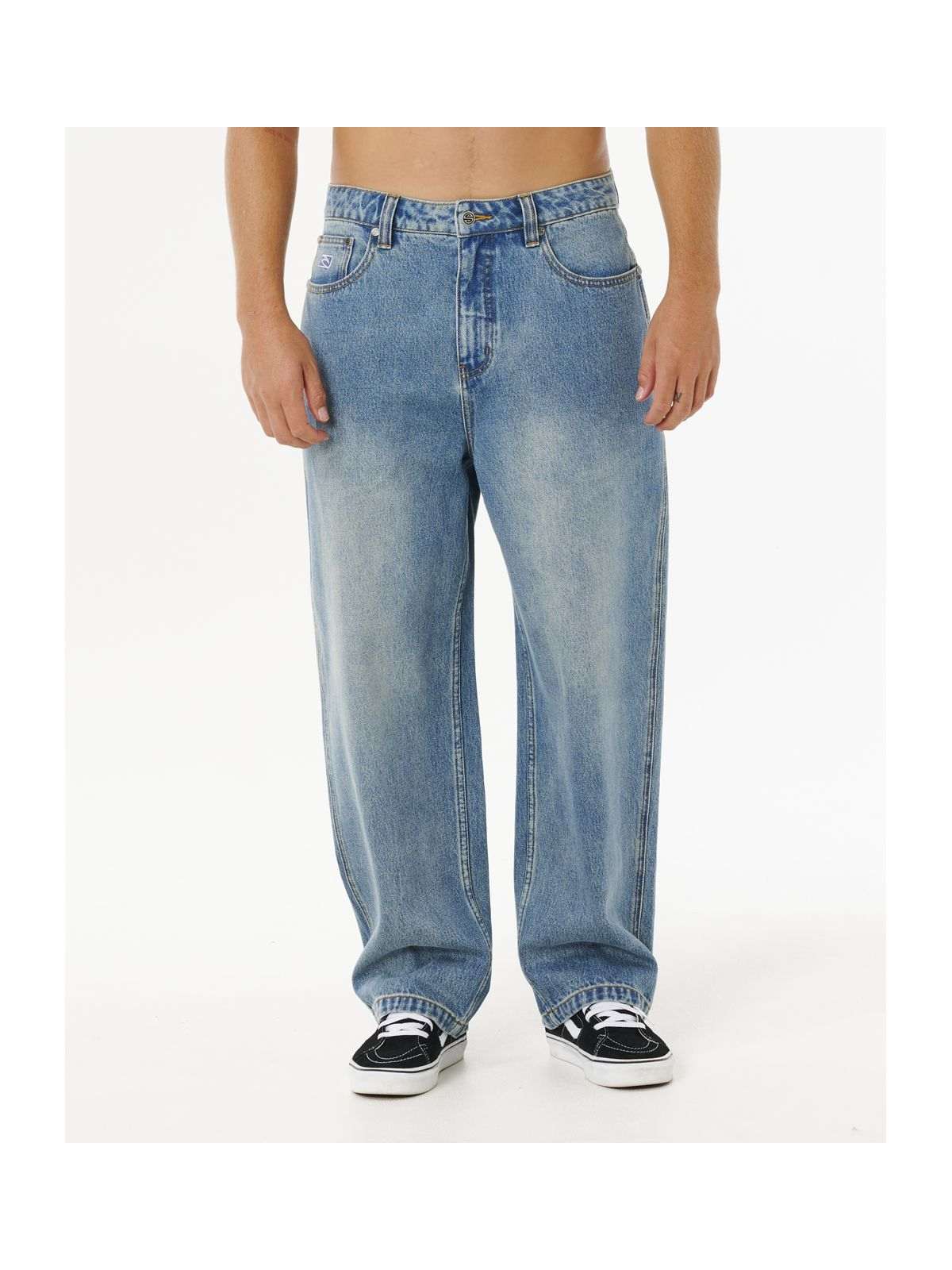 Spodnie męskie RIP CURL Inner Visions Denim Pant niebieskie
