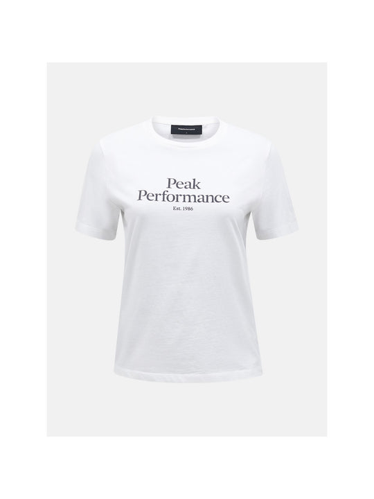 Koszulka Peak Performance W Original Tee biały - Adventure Sports
