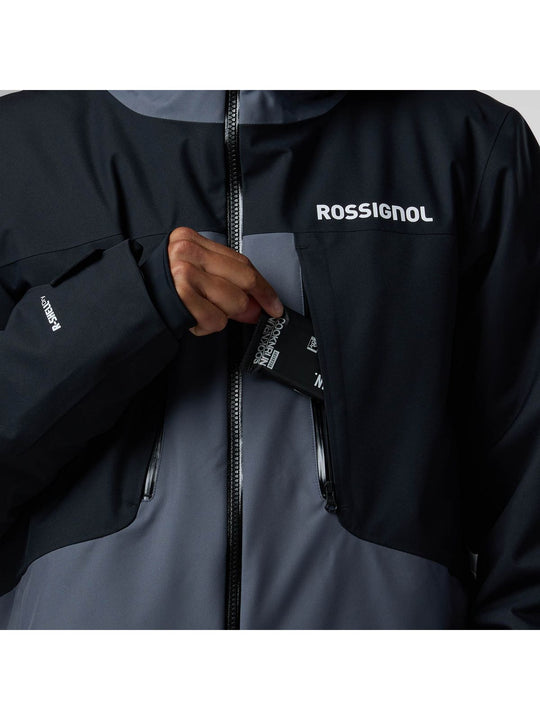 Kurtka narciarska męska ROSSIGNOL M Velika Insulated Ski Jacket szara
