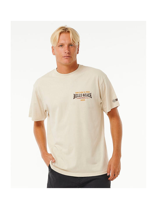 Koszulka RIP CURL Pro 24 Line Up Tee biały - Adventure Sports
