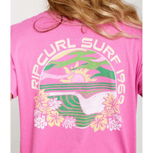 Koszulka damska RIP CURL Molokai Relaxed Tee różowa
