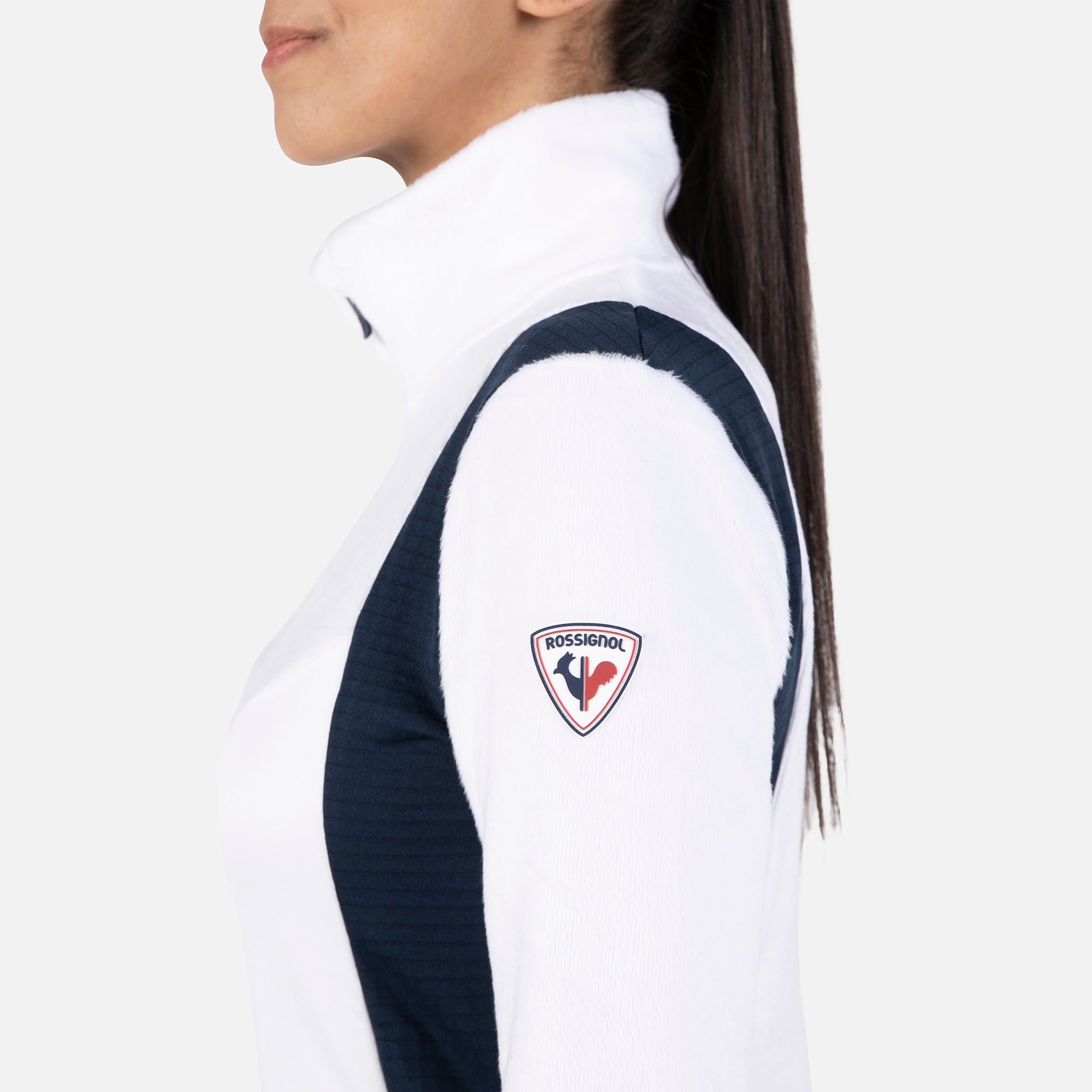 Bluza Rossignol W Diretta Fleece Hz biały - Adventure Sports