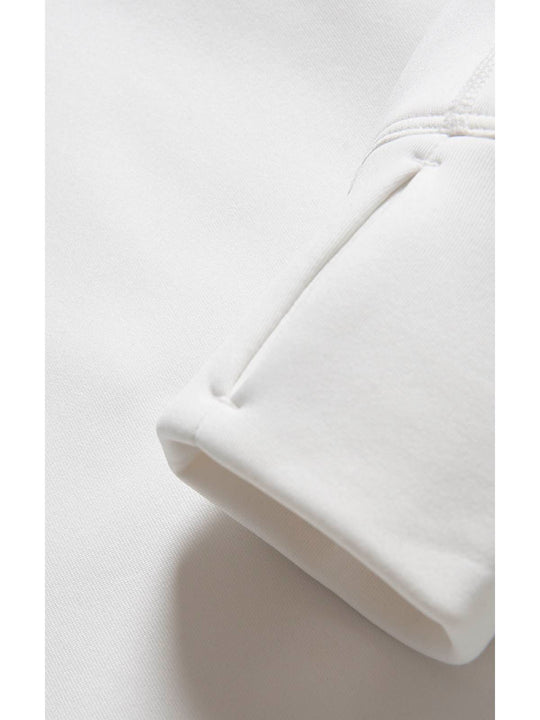 Bluza męska SAIL RACING Spray Powerstretch Zip Hood Biały - Adventure Sports
