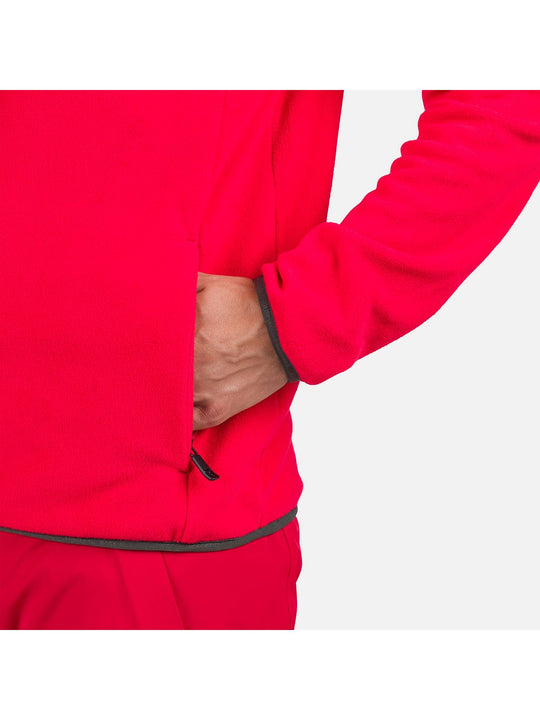 Bluza męska ROSSIGNOL Strawpile Fleece Hz czerwony
