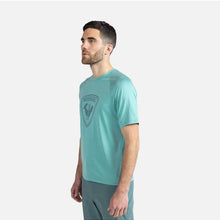 Koszulka treningowa męska ROSSIGNOL Westweg Shield Tee niebieski - Adventure Sports
