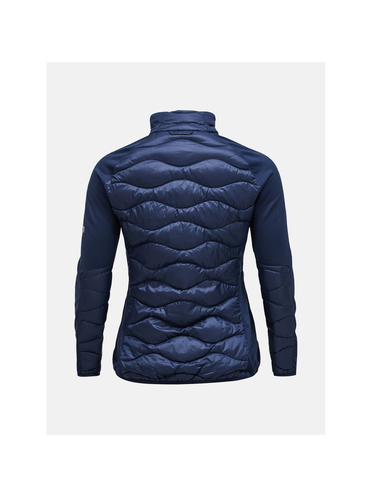 Kurtka puchowa damska Peak Performance W Helium Down Hybrid Jacket granatowa