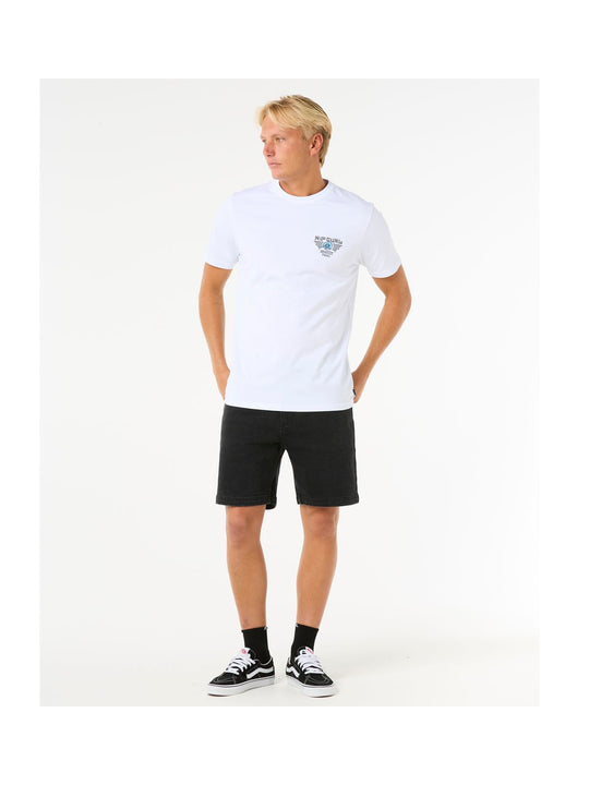 Koszulka RIP CURL Desti Animals Tee biały
