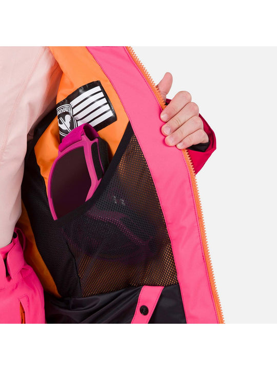 Kurtka narciarska dziecięca Rossignol Jr Wispile Jkt czerwony - Adventure Sports
