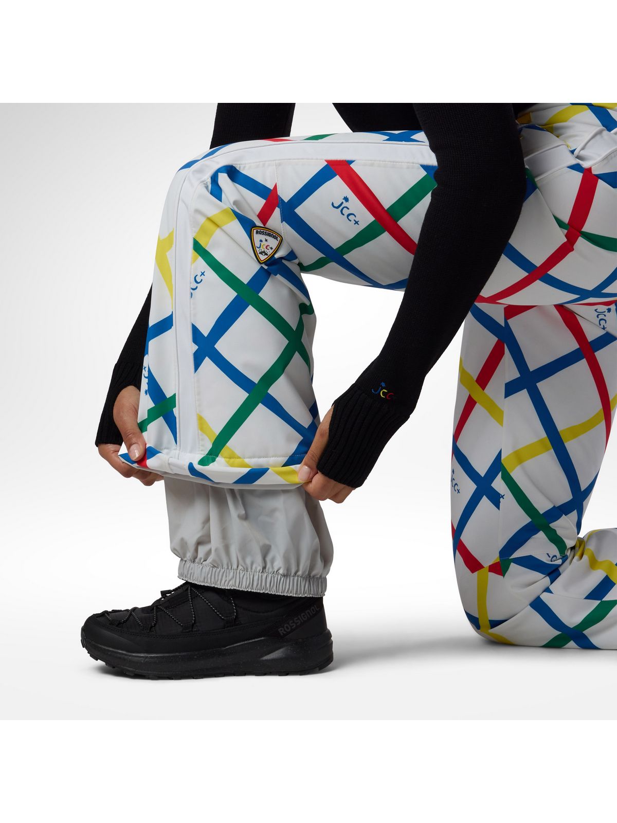 Spodnie narciarskie damskie ROSSIGNOL W Jcc Seasonal Ski Pant multikolor