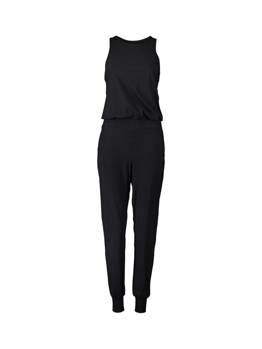 Kombinezon sportowy CASALL Weekend Jumpsuit Racerback czarny - Adventure Sports

